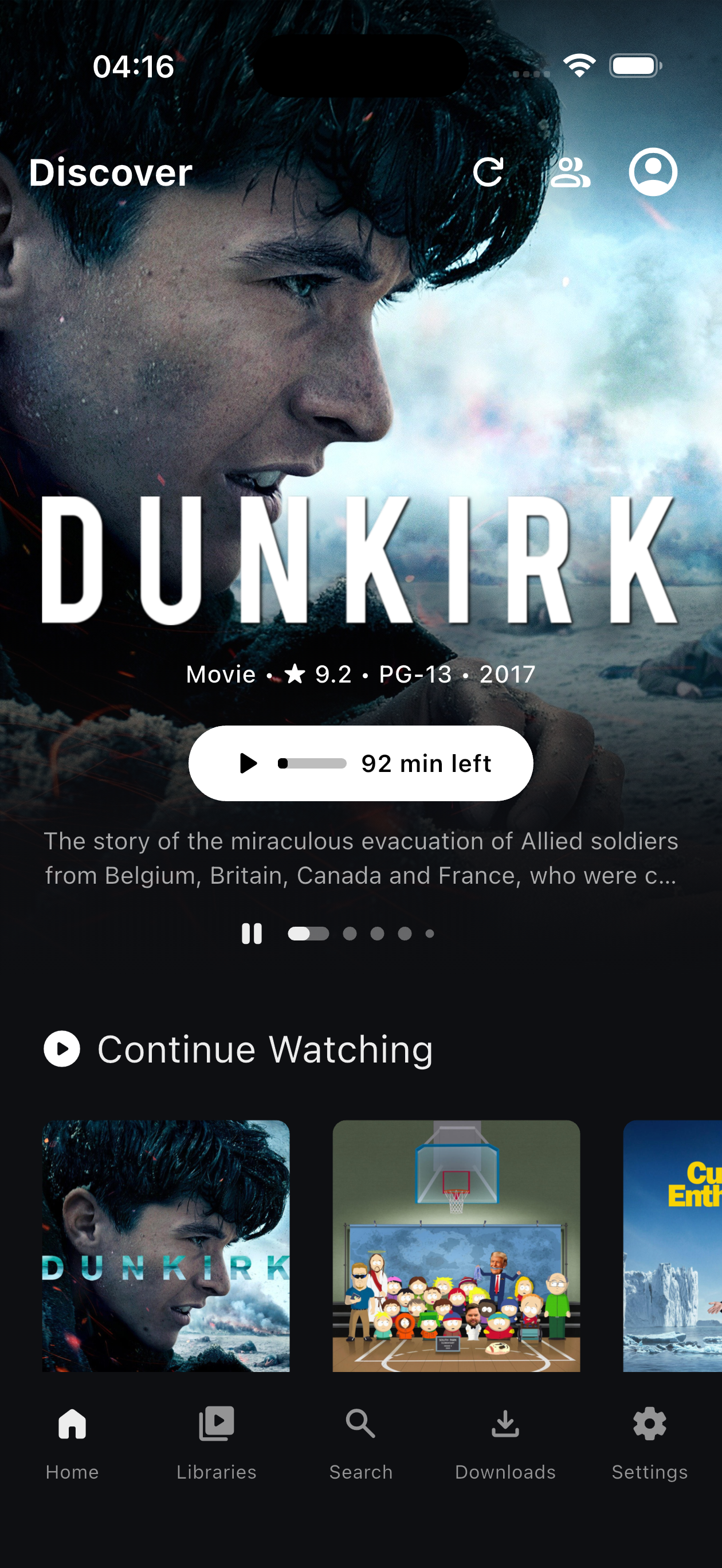 iOS Home - Content discovery and recommendations